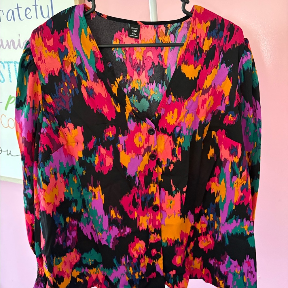 Vibrant Multicolor Blouse